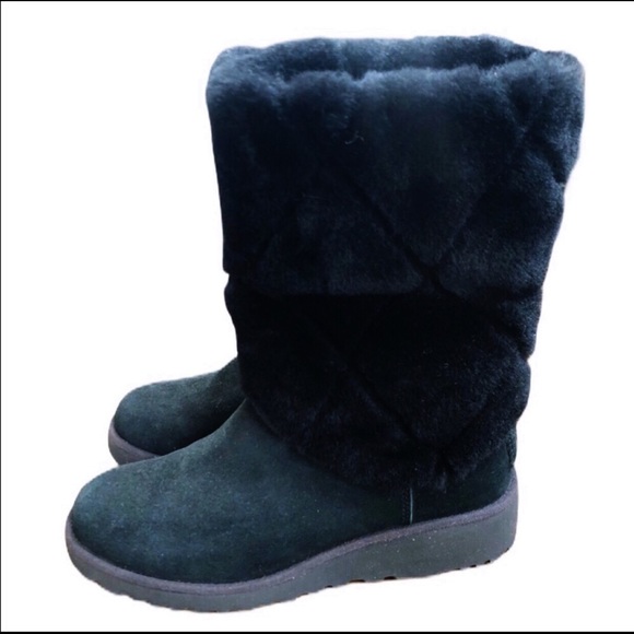 UGG Shoes - UGG Black Ugg Ariella Luxe diamond